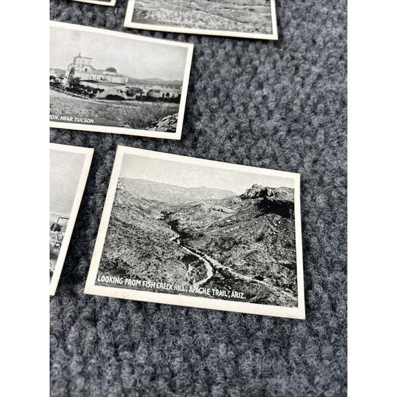 15 3.5 x 2.5 Cards Arizona Travel Unposted Lot Hohawk Cactus Black White Apache - Picture 5 of 9